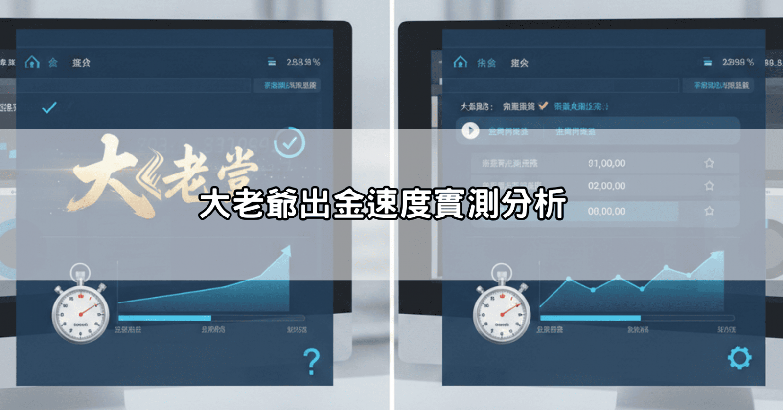 大老爺出金速度實測分析