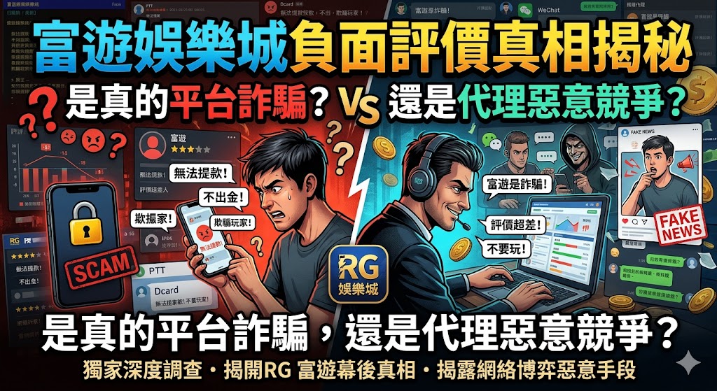富遊娛樂城負面評價真相揭秘